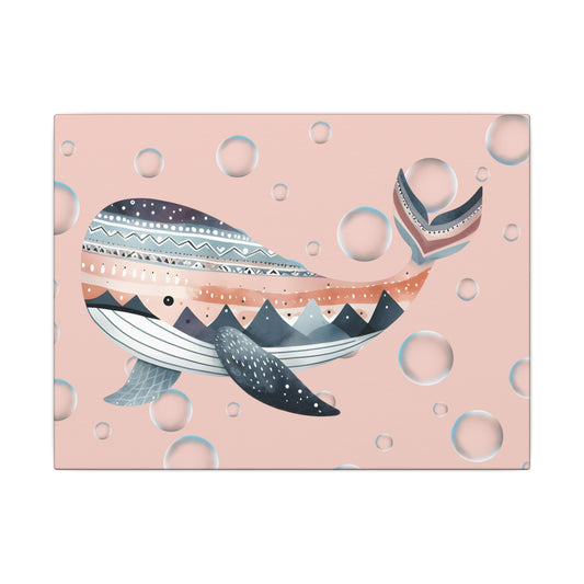 Fin Whale Wall Art